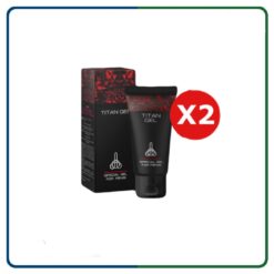 جل تيتان الاحمر الاصلي ٢ عبوة*